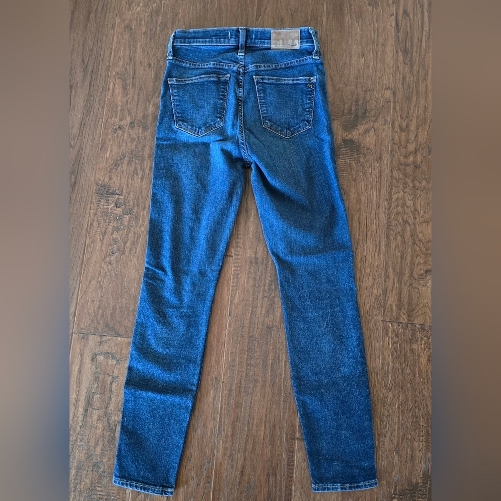 Women's Blue Denim Jeans - Picture 9 of 12